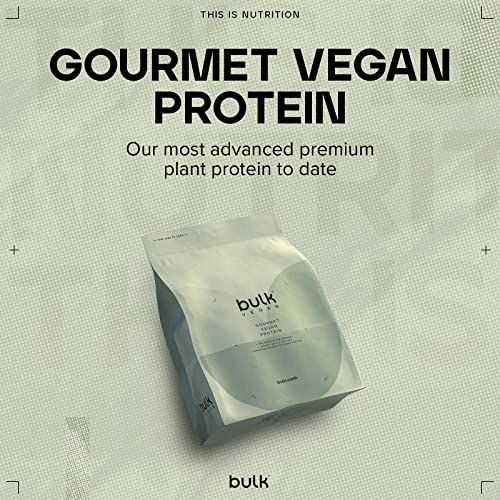 Bulk Gourmet Vegan Protein Powder, Strawberry, 700 g BulkAu supplements