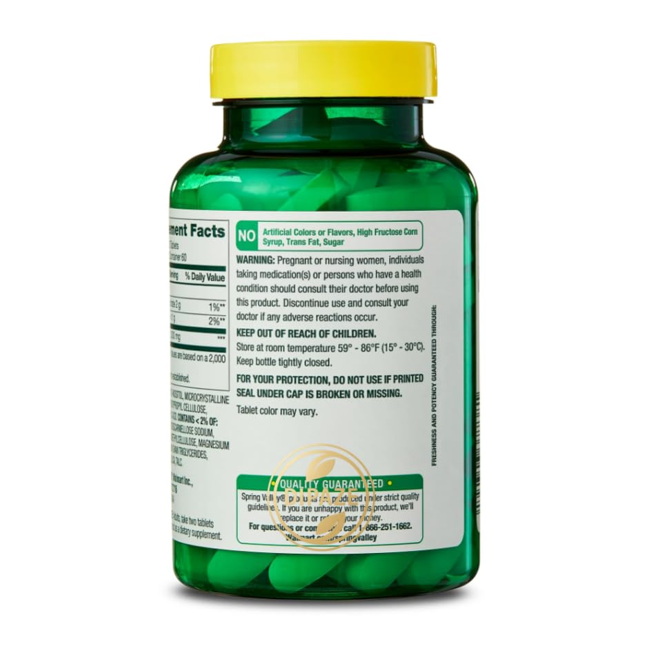 Spring Valley Hormone Balance Myo-Inositol 2000mg Dietary Supplement Tablets, 120 Count + Dipaze Gift (Container) Aus HealthcareAu supplements