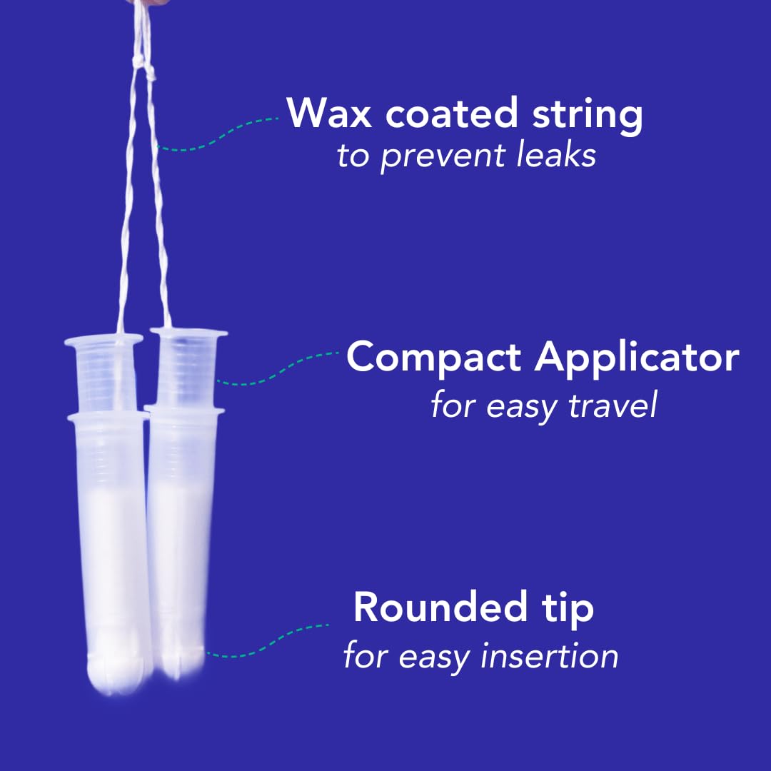 Award Winning 100% Organic Cotton Easy Glide Tampons with Compact Plant Based Applicator MARLOWAu supplements