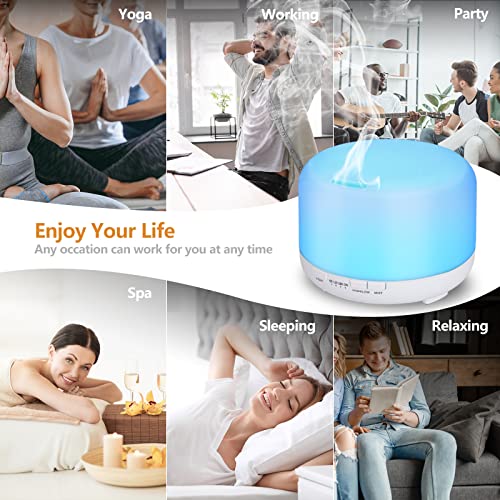 Hianjoo 450ml Essential Oil Diffuser, Electric Aroma Ultrasonic Aromatherapy Fragrant Oil HianjooAu supplements