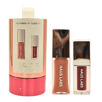 Haus Labs PHD Hybrid Innovation Plumping Lip Glaze Duo - Honey Shimmer Full Size & Persimmon Mini Haus LaboratoriesAu supplements