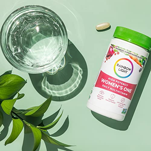 Rainbow Light Multivitamin for Women, Vitamin C, D & Zinc, Probiotics, Women’s One Rainbow LightAu supplements