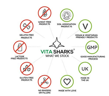 VitaBalance Collagen+ 60 Capsules for Skin, Hair, Nails, Joints & Connective Tissue Vita SharksUS supplements
