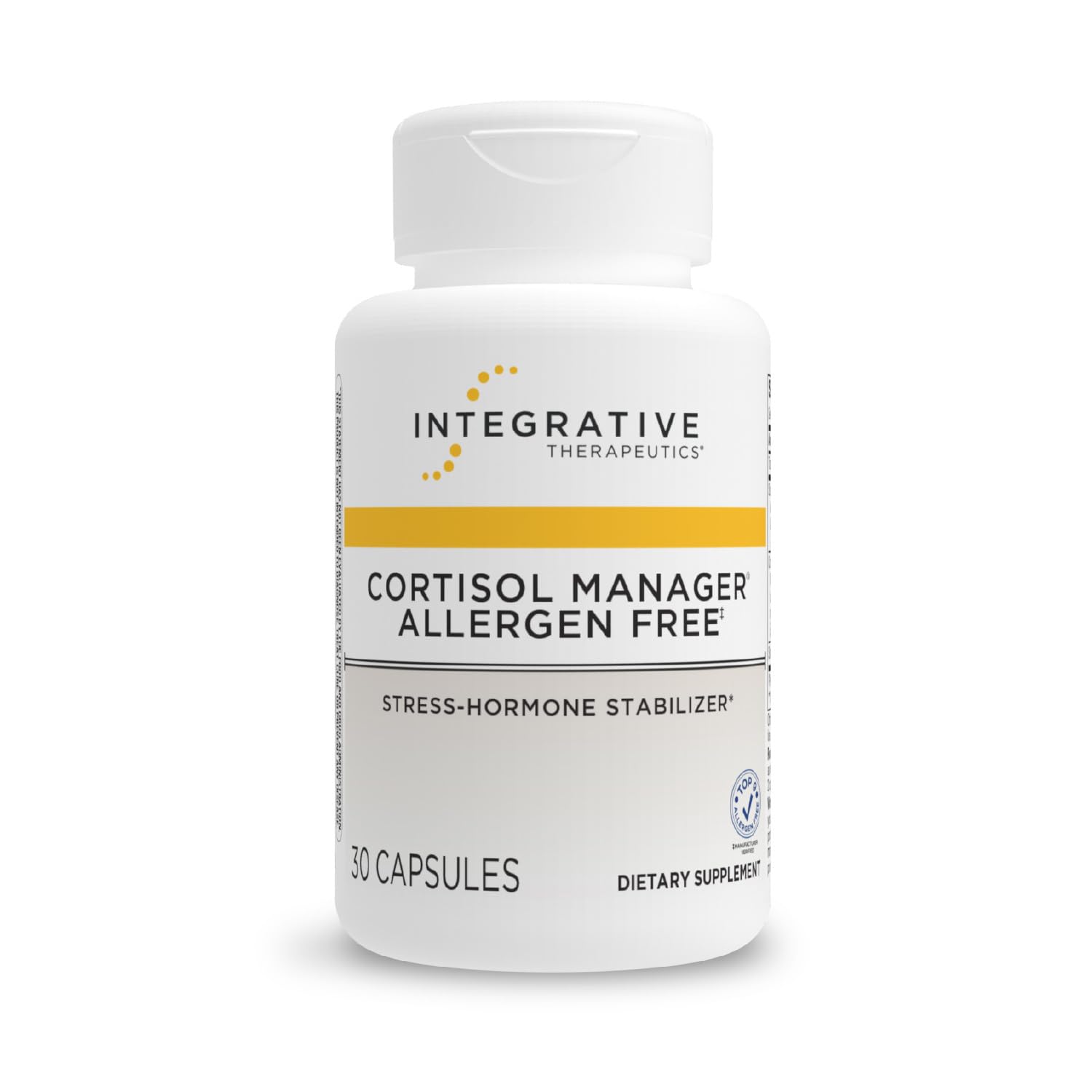 Integrative Therapeutics Cortisol Manager Allergen Free - Adrenal Health Support Supplement for Healthy Stress Response* - Vegan, Non-Dairy & Gluten-Free - 30 Capsules (15 Servings) Integrative TherapeuticsAu supplements