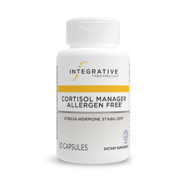 Integrative Therapeutics Cortisol Manager Allergen Free - Adrenal Health Support Supplement for Healthy Stress Response* - Vegan, Non-Dairy & Gluten-Free - 30 Capsules (15 Servings) Integrative TherapeuticsAu supplements