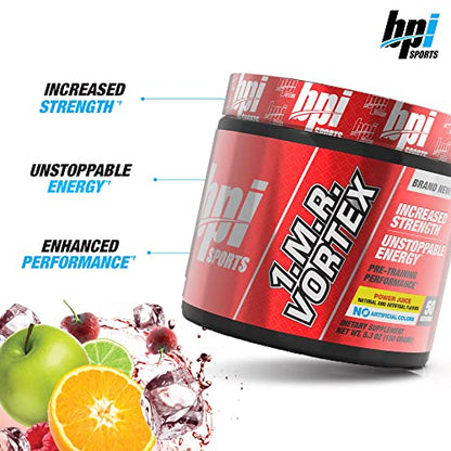 BPI Sports 1.M.R Vortex Pre Workout Powder, Non Habit Forming, Sustained Energy & Nitric BPI SportsUS supplements
