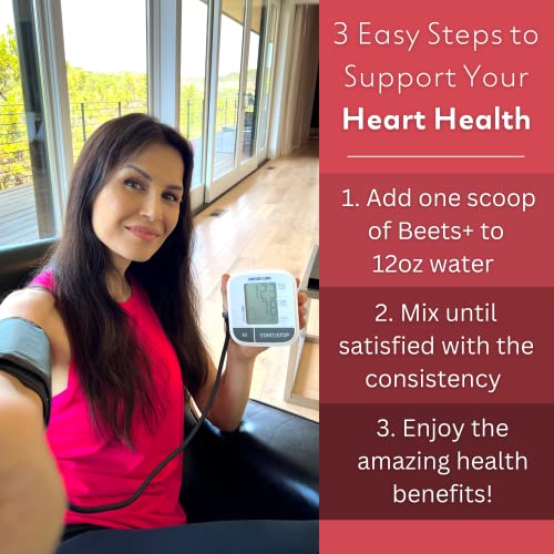 Natrava Beets+ | Organic Beet Root Powder, Vitamins, and Prebiotics | Supports Healthy NatravaUS supplements
