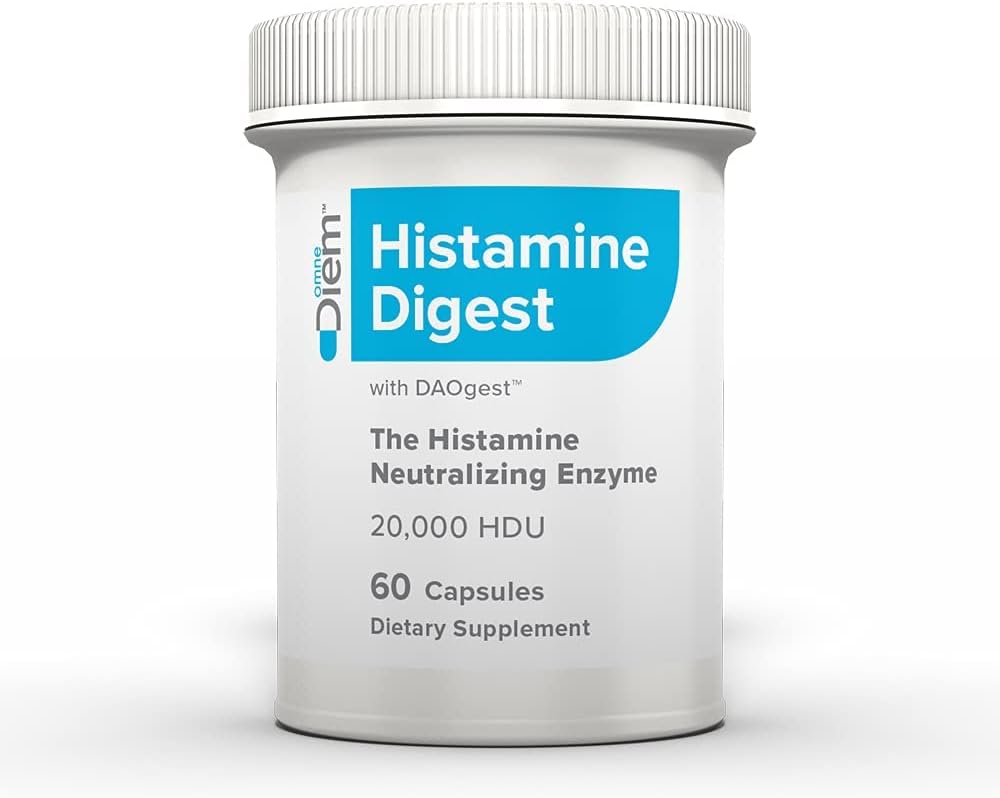 Omne Diem Histamine Digest DAO 20,000 HDU - 60 Caps - Histamine Omne DiemUS supplements