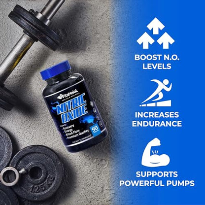 VitaHalal Nitric Oxide Supplement - Powerful Nitric Oxide Booster for Men to Support Blood VitaHalalUS supplements