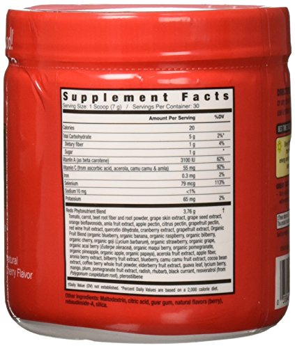 Garden Greens Super Reds Energizing Polyphenol Superfoods, Antioxidants, Powder Drink Garden GreensAu supplements