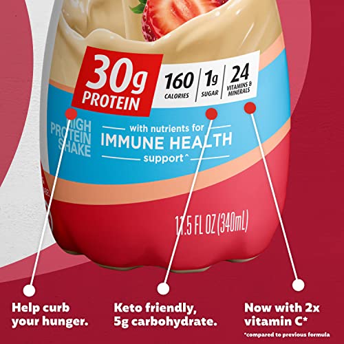 Premier Liquid Protein Shake -24 Vitamins & Minerals/Nutrients to Support Immune Health Premier ProteinUS supplements