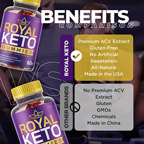 (2 Pack) Royal Keto ACV Gummies - New Advance Formula RoyalKeto AlaporUS supplements