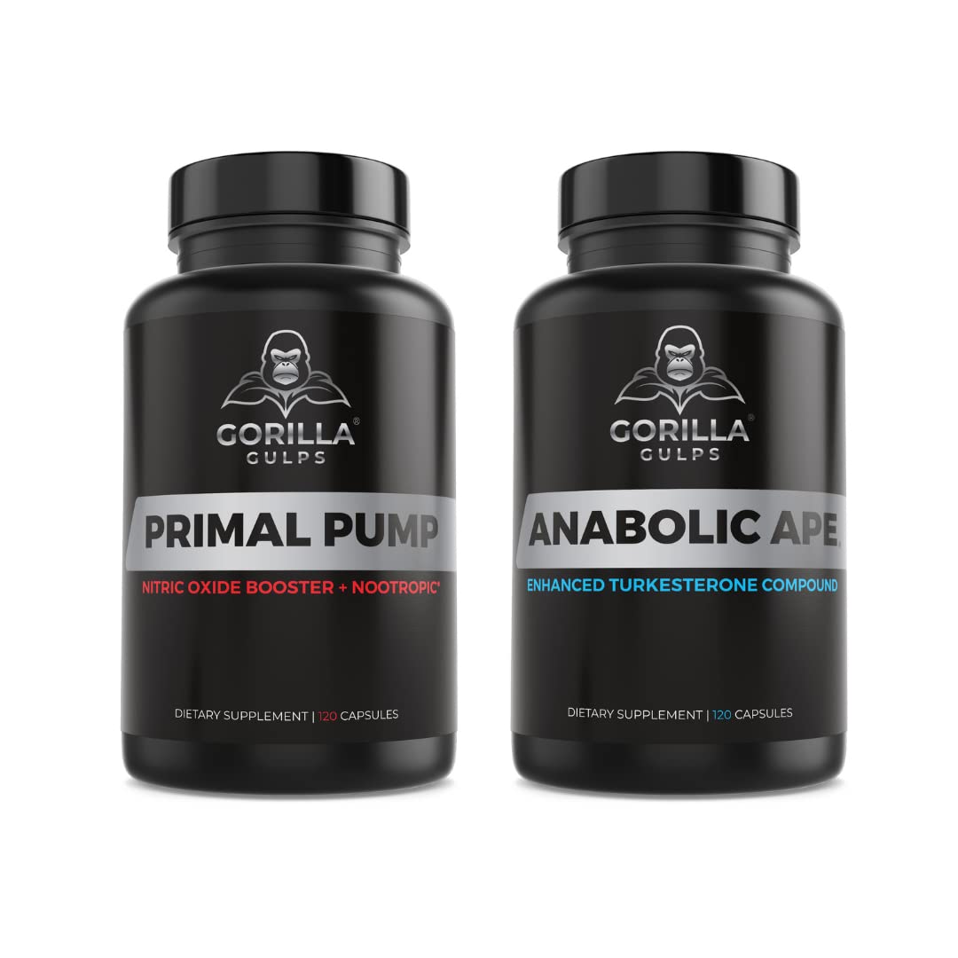 Gorilla Gulps | Anabolic Ape + Primal Pump Bundle Gorilla GulpsUS supplements