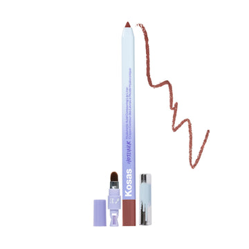 Kosas Hotliner Retractable Lip Liner Pencil with Built-In Brush & Sharpener - Easy Contouring, Hydrating, Long-Lasting- Pigmented Creamy Texture for Plumping Lips - Hyaluronic Acid & Konjac - Infinite KosasAu supplements
