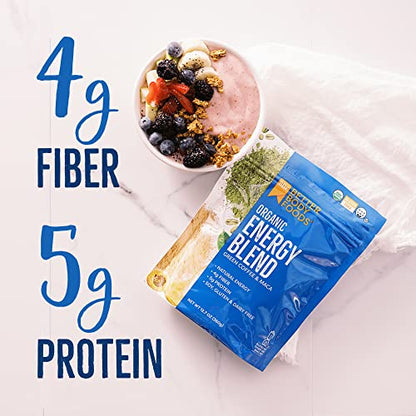 BetterBody Foods Organic Energy Blend, Plant-Based Natural Energy, Gluten-free, Non-GMO BetterBody FoodsUS supplements