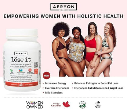 Lose It by Aeryon Wellness - Fitness Management & Exercise Enhancer - Hormone Balance Aeryon Ashlie WellnessUS supplements
