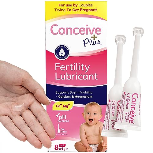 Conceive Plus Fertility Lubricant in Pre-Filled Applicators, Fertility Friendly Lube for Couples Trying CONCEIVE PLUSAu supplements