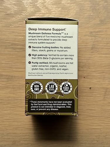 DailyNutra Mushroom Defense Formula - Immune Support Supplement | Organic DailyNutraUS supplements