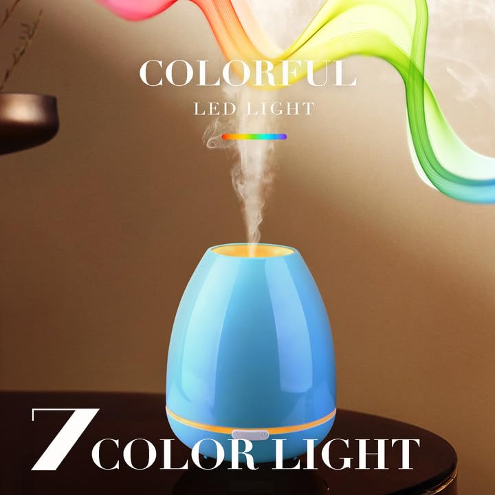 Essential Oil Diffuser for Bedroom Small Humidifier for Home Cool Mist Scent Diffuser 300ml 20 Hours FashomeAu supplements
