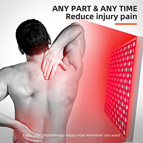 TherapSky Red Light Therapy Device 45W LED Red Infrared Light Therapy Lamp w/Remote Control and Timer therapskyAu supplements