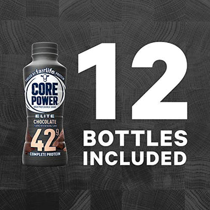 Core Power Fairlife Elite 42g High Protein Milk Shakes For kosher diet, Ready to Drink Core PowerUS supplements