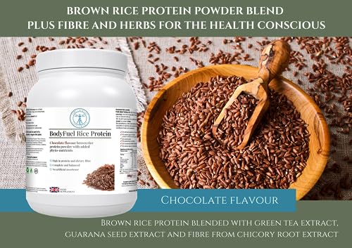 Complementary Supplements | BodyFuel Brown Rice Protein Powder Plus Chicory, Green Tea Complementary SupplementsAu supplements