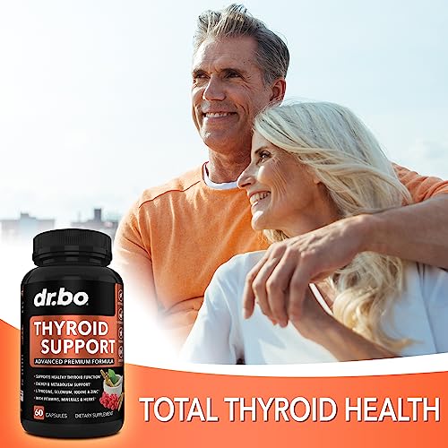 Thyroid Support for Women & Men Supplement - Natural Metabolism, Mood & Energy Enhancer DR. BOUS supplements