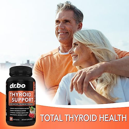 Thyroid Support for Women & Men Supplement - Natural Metabolism, Mood & Energy Enhancer DR. BOUS supplements