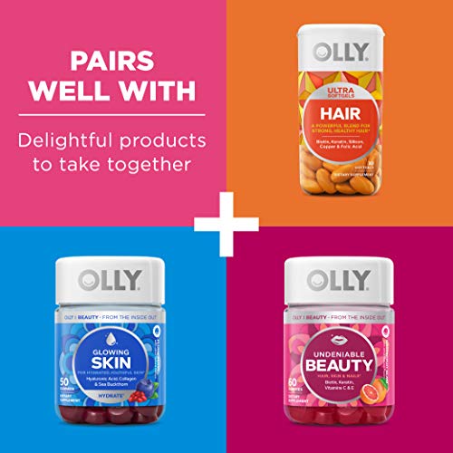 OLLY Collagen Gummy Rings, 2.5g of Clinically Tested Collagen, Boost Skin Elasticity & Reduce OLLYUS supplements