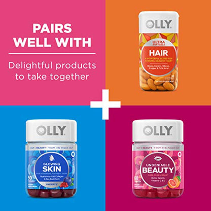 OLLY Collagen Gummy Rings, 2.5g of Clinically Tested Collagen, Boost Skin Elasticity & Reduce OLLYUS supplements