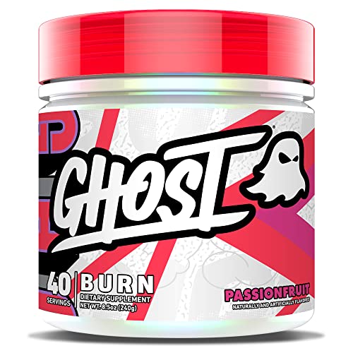 GHOST Burn Thermogenic Fat Burner Powder, Passionfruit - 40 Servings - Metabolism GHOSTAu supplements