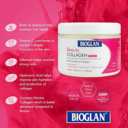BIOGLAN Beauty Collagen Powder, 151 grams BioglanUS supplements
