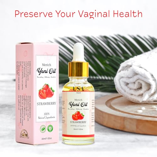 MERICH Natural Yoni Oil | Feminine Yoni Detox Oil | Naturally Scented Vaginal Oil | Restores pH Balance ANGELYCIAAu supplements