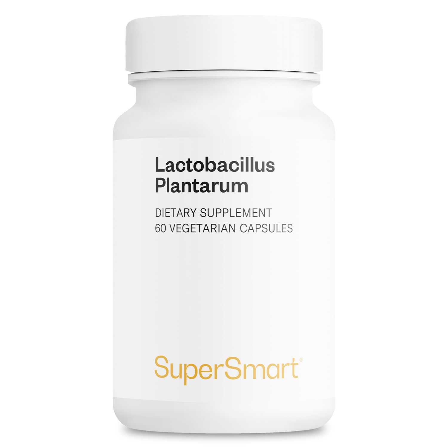 Supersmart - Lactobacillus Plantarum PostBiotic 20 Billion CFU per Day (Immuno-LP20) - Heat-Treated Probiotic Supplement | Non-GMO & Gluten Free - 60 Vegetarian Capsules SupersmartAu supplements