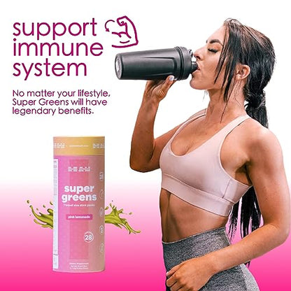 BEAM be Amazing Super Greens Powder with Prebiotics, Digestive Enzymes & Antioxidants BEAMUS supplements