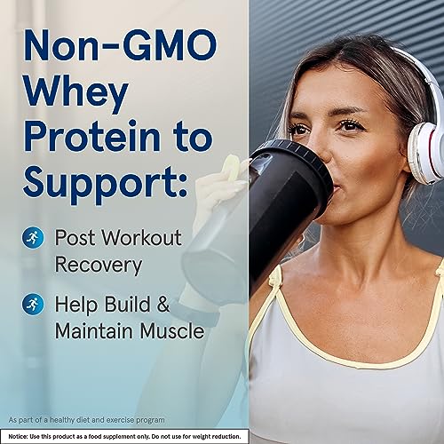 Jarrow Formulas Whey Protein With 18 g of Protein, 3.8 g of BCAAs, & Glutamine, Dietary Jarrow FormulasUS supplements