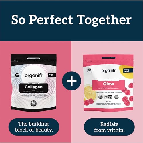 Organifi Collagen Powder - Fuller Hair, Stronger Nails, and Radiant Skin - Replenish OrganifiUS supplements