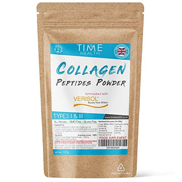 Collagen Peptides Powder - Grass Fed - Bovine - Types I & III - Clinically Studied Brand VERISOL® Time HealthAu supplements