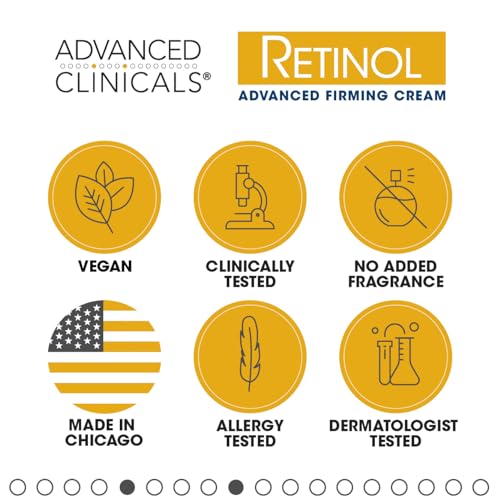 Advanced Clinicals Retinol Body Cream + Green Coffee Bean Oil Slim & Tighten Body Lotion Advanced ClinicalsUS supplements