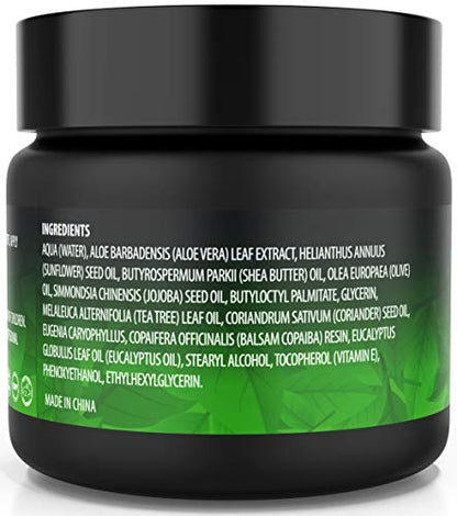 Viking Revolution Tea Tree Oil Cream - Super Balm Athletes Foot Cream - for Eczema Viking RevolutionUS supplements