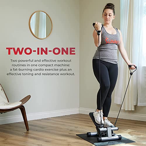 Sunny Health & Fitness Mini Stepper for Exercise Low-Impact Stair Step Cardio Equipment Sunny Health & FitnessUS supplements
