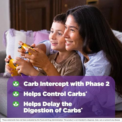 Natrol Carb Intercept with Phase 2 Starch Neutralizer, 60 Capsules NatrolUS supplements