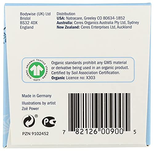 Natracare Organic Cotton Super Tampons with Cardboard Applicator, Plastic Free, Chlorine Free NATRACAREAu supplements