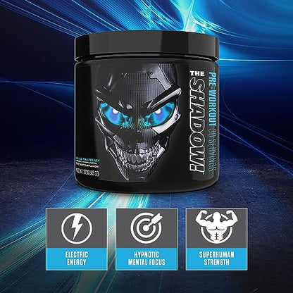 JNX SPORTS The Shadow! 350mg of Caffeine Hard Core Preworkout -Electric Energy JNX SPORTSUS supplements