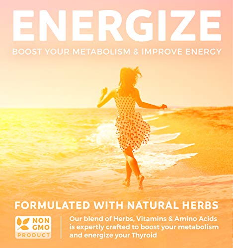 Thyroid Support with Iodine - 120 Capsules (Non-GMO) Healths HarmonyAu supplements
