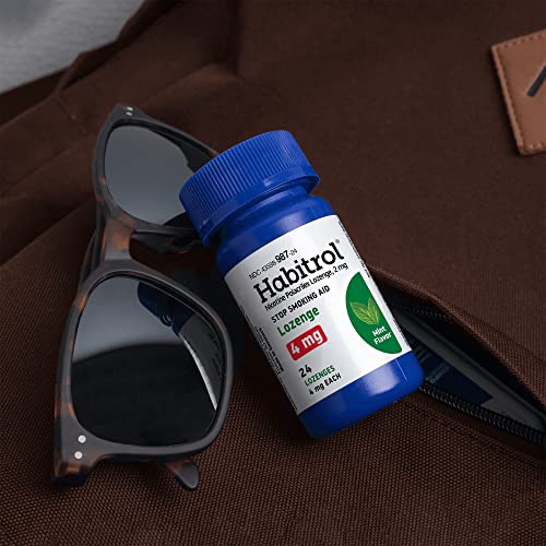 Habitrol Nicotine Lozenges 4 mg Mint Flavor - 72 Count – Stop Smoking Aid HabitrolUS supplements