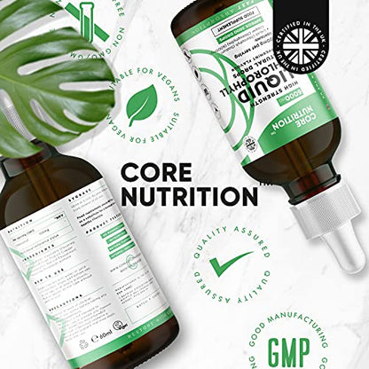 Core Nutrition Liquid Chlorophyll Drops for Water - 2 Fl. Oz for 60 Servings - 2 Month Supply Core NutritionUS supplements